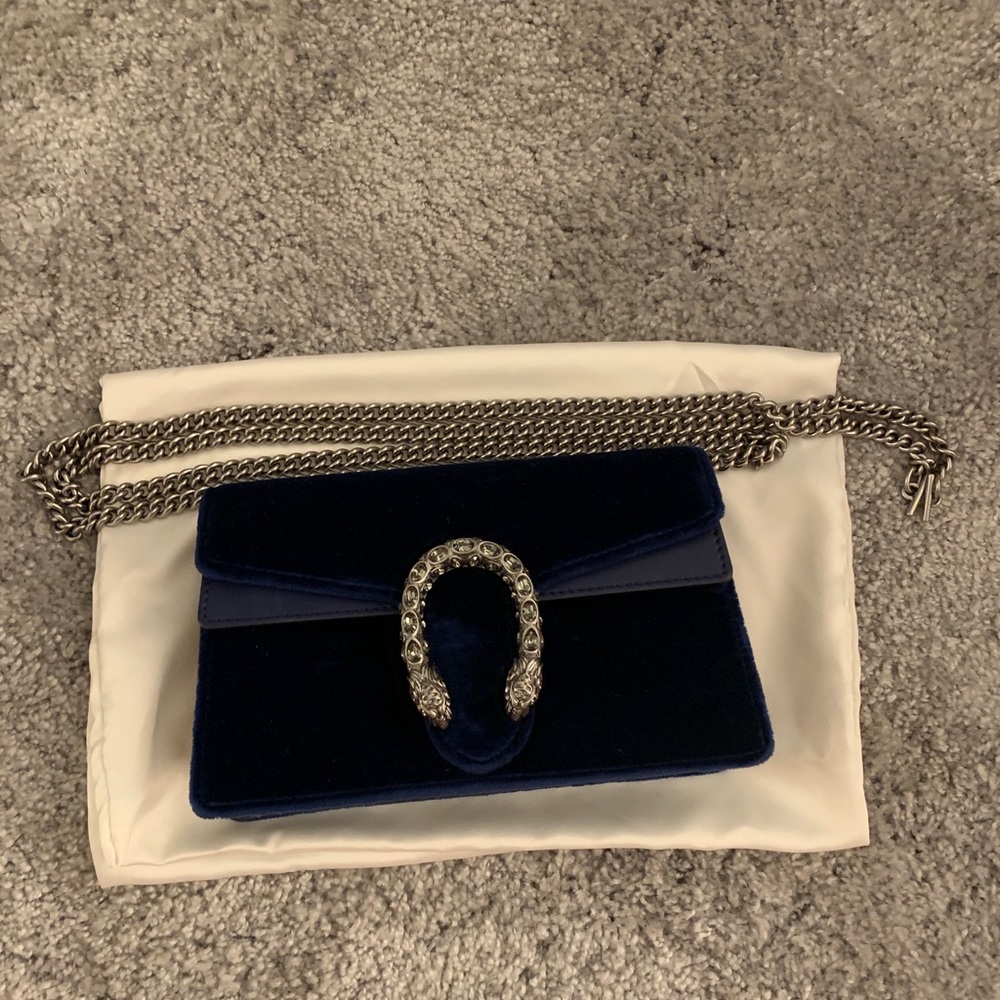 Mini Gucci Velvet Dionysus Bag